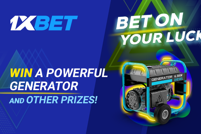 Generators, smartphones and thousands of bonus points in the Bet On Your Luck promo