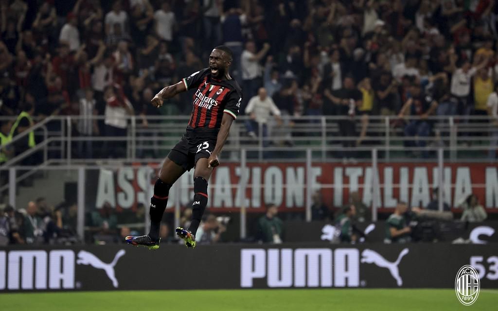 Fikayo Tomori opened the scoring for AC Milan against Juventus in Serie A