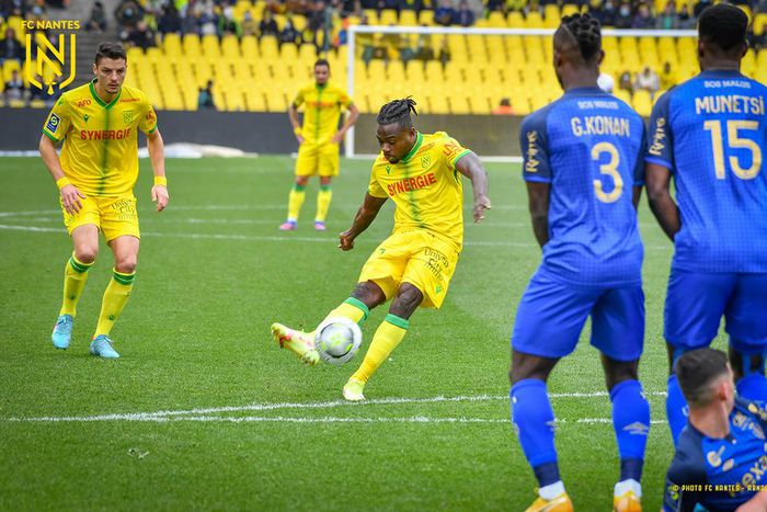 Moses Simon scored a truly worthy match winner against Reims