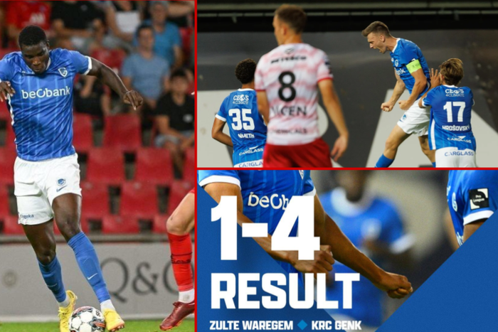 Zulte Waregem 1-4 Genk