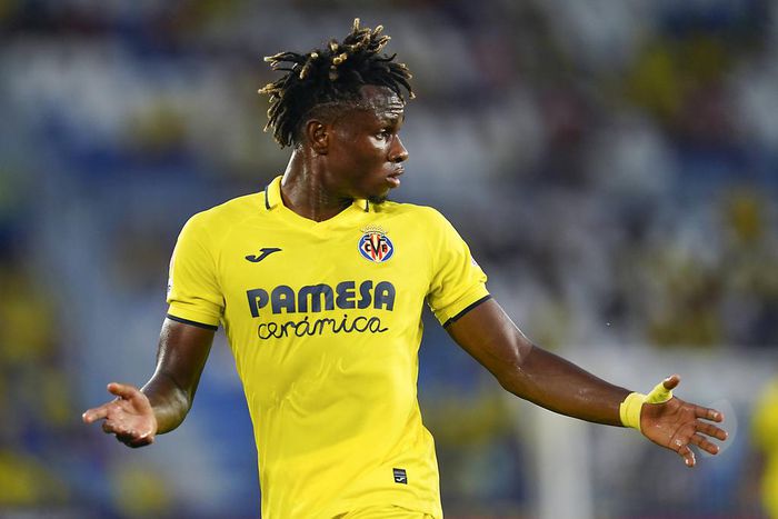 Samuel Chukwueze had a poor game for Villarreal against Hapoel Beer Sheva