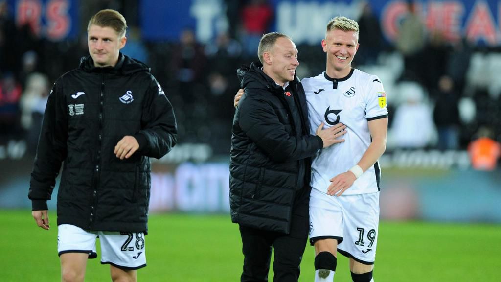 Taiwo Awoniyi's new manager: Steve Cooper, and new teammate: Sam Surridge, worked together at Swansea City before reuniting at Nottingham Forest