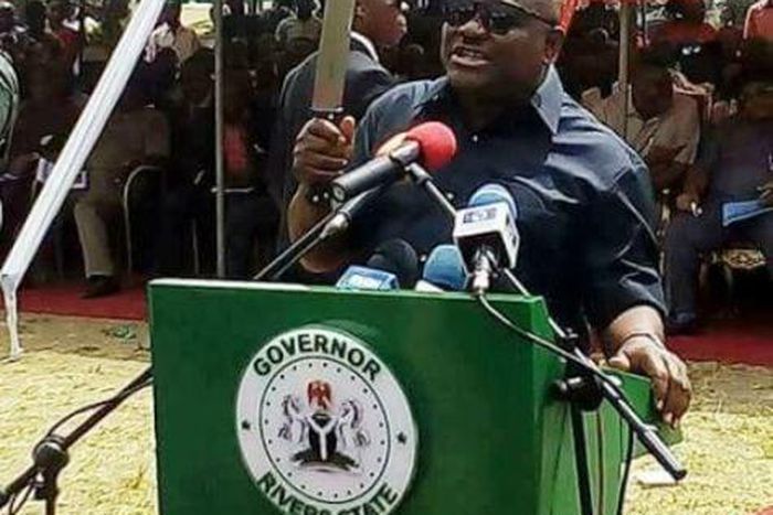 Make me President and bandits will run when they hear my name - Wike.