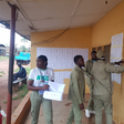 Corps members getting ready for election duty. [Daily Trust]