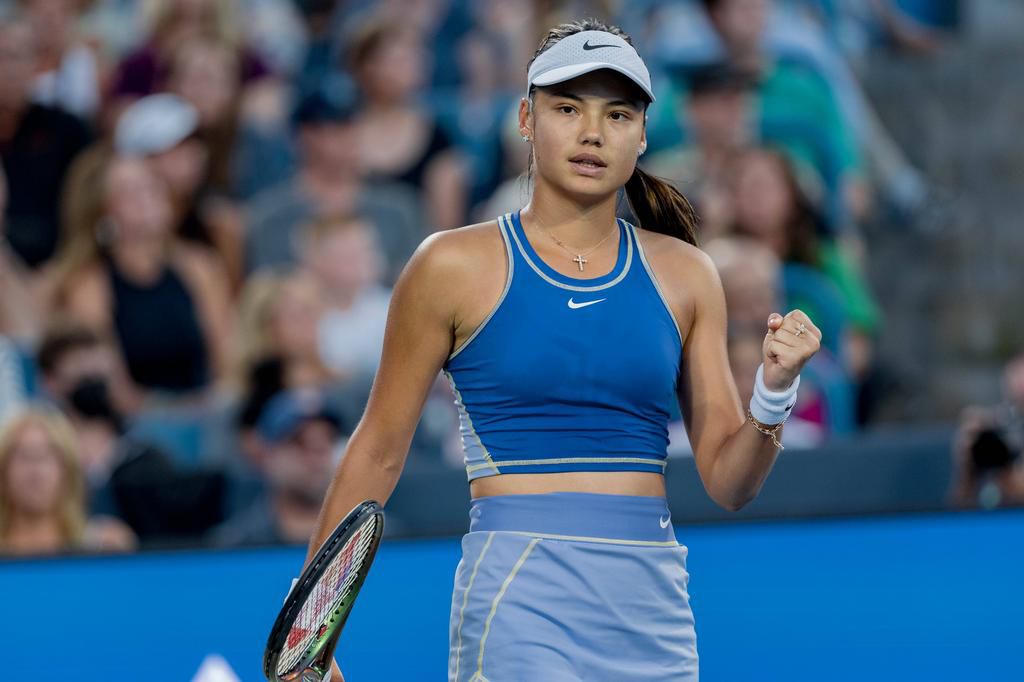 Emma Raducanu paid her respects to Serena Williams after her win against the 23-time Grand Slam champion