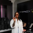 Tiwa Savage unveils signature MAC lipstick, Lippy, in Lagos.