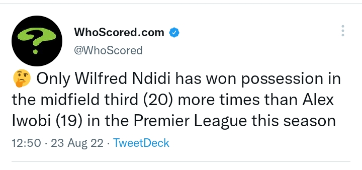 Whoscored ranking for tackles.