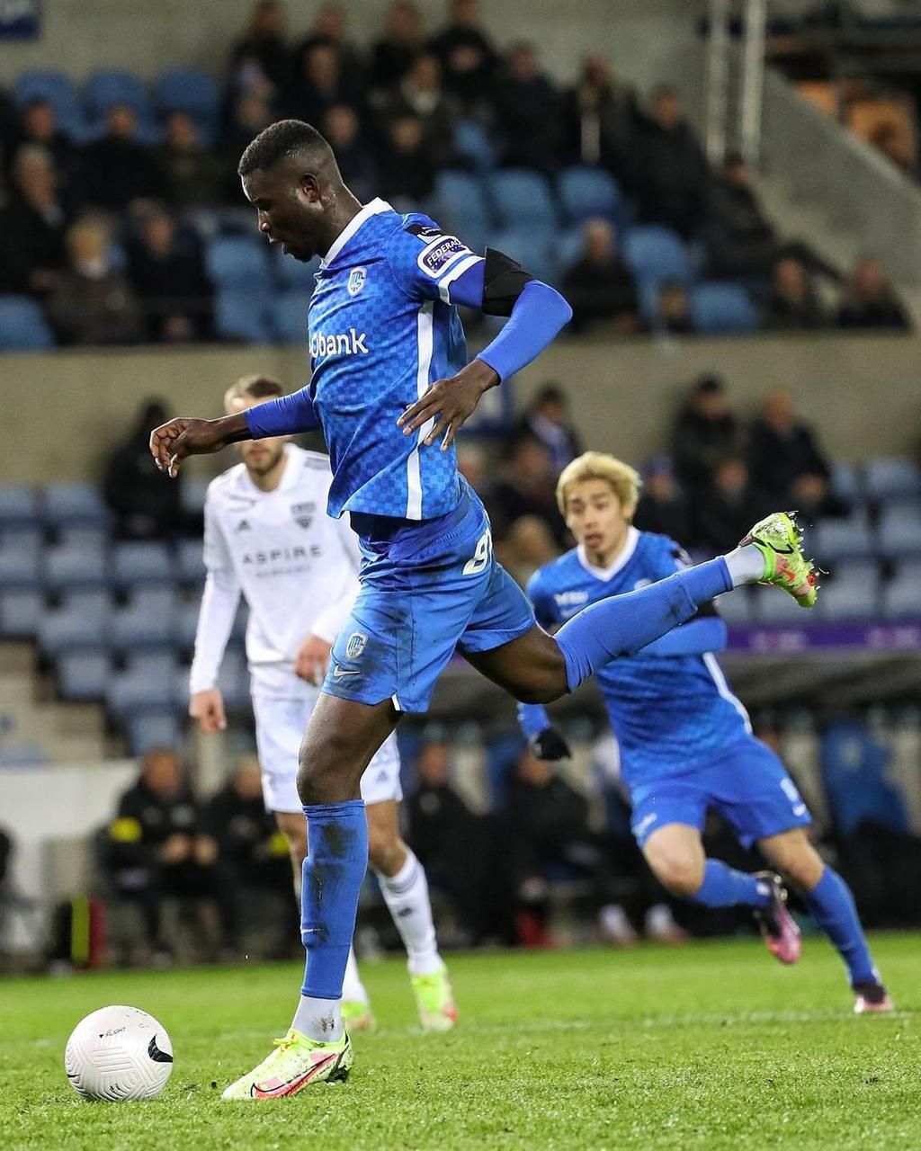 Paul Onuachu scored a hattrick for Genk against Eupen