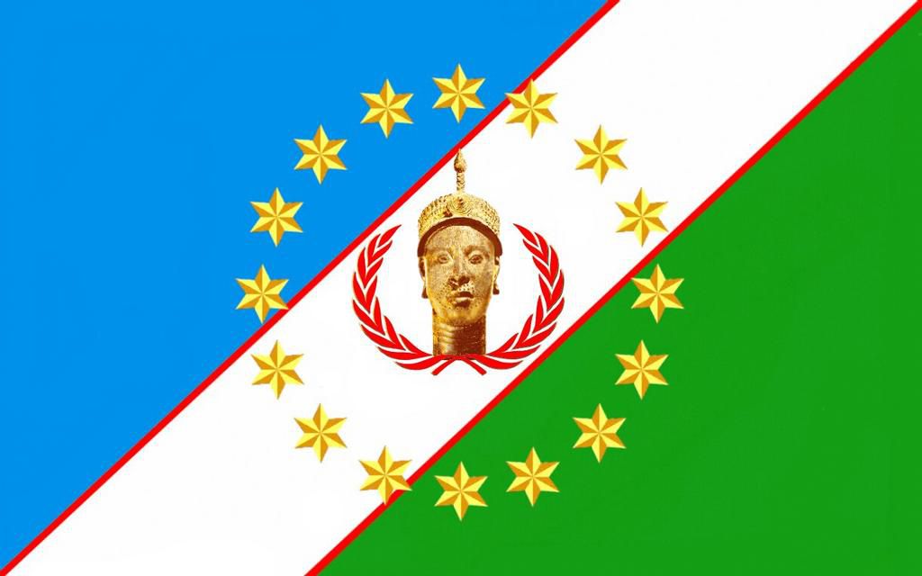 Oduduwa flag (Wikimedia Commons)