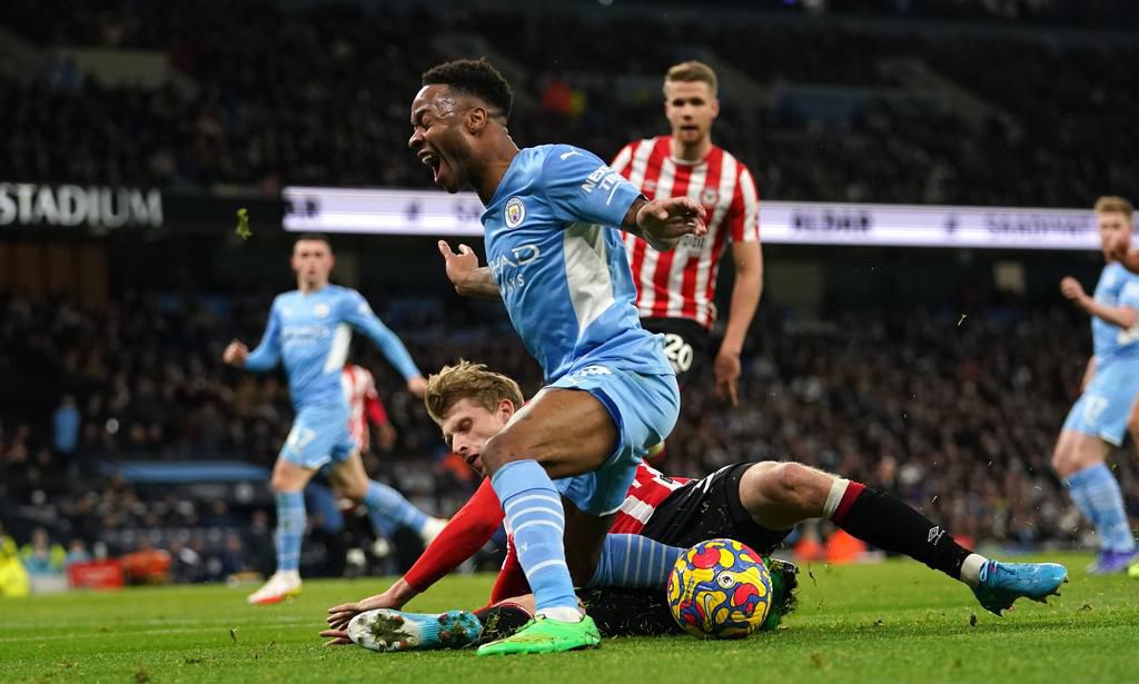 Raheem Sterling played in key role in Man City's opener.
