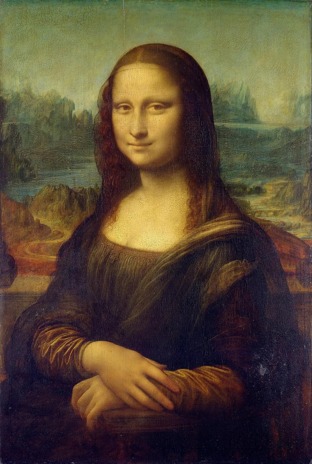 Mona Lisa painted by Leonardo da Vinci [Wikipedia]