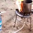 Nigerian man, Hadi Usman invents cooking stove that uses water and air pressure to generate fire