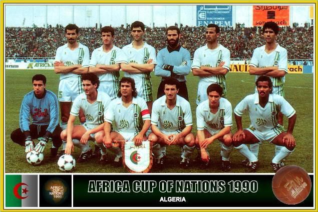 Madjer captained Algeria to their first ever international trophy