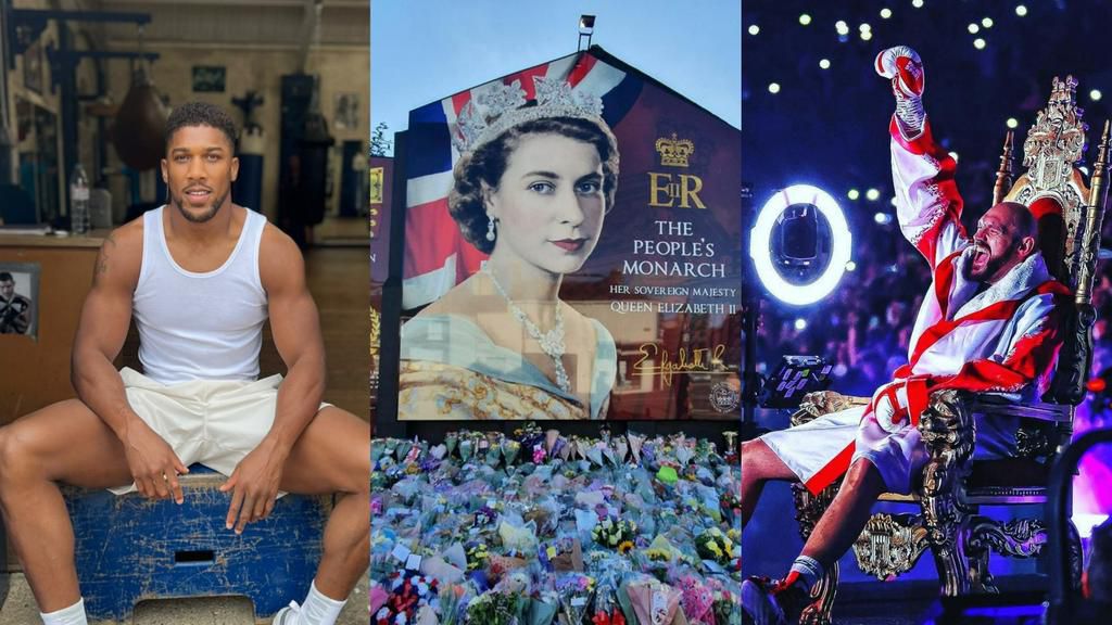 Anthony Joshua against Tyson Fury on hold out of respect for the Royal Family