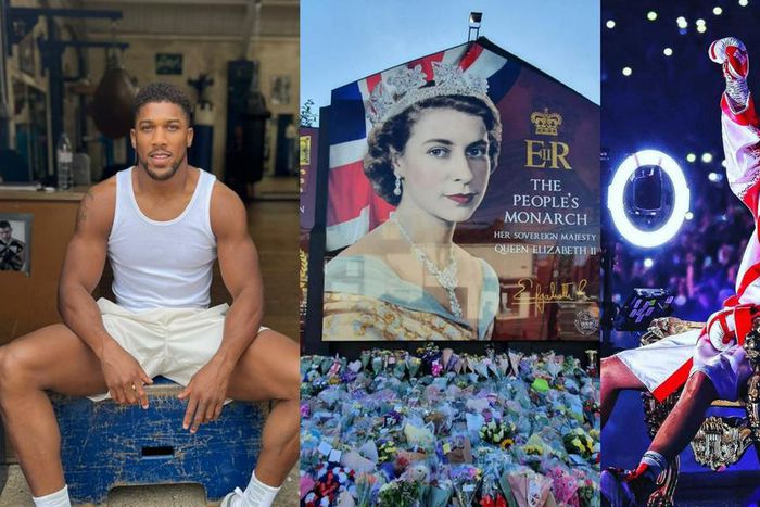 Anthony Joshua against Tyson Fury on hold out of respect for the Royal Family