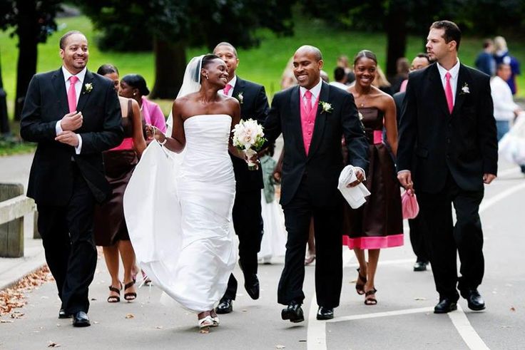 simple wedding setting