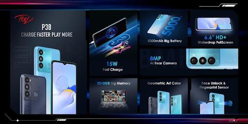 Charge faster, play more: itel releases P38 Series with 18W fast charge