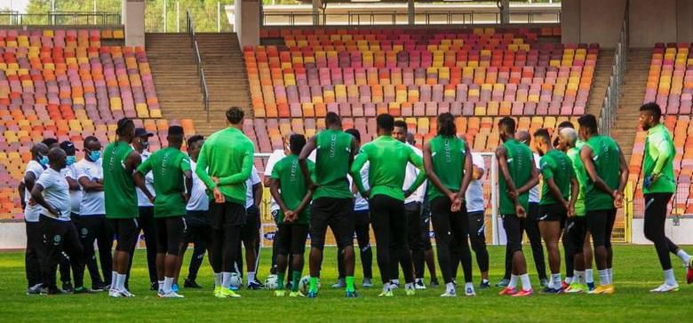 Super Eagles in Abuja