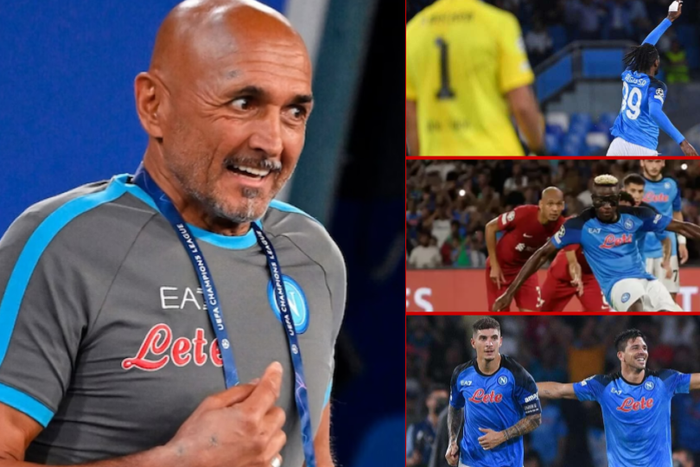 Napoli coach Luciano Spalletti