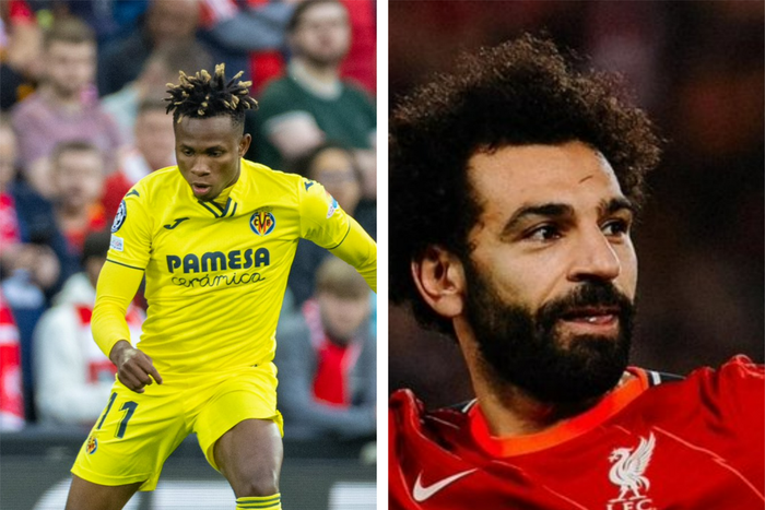 Chukwueze came up against Salah in Liverpool's win over Villarreal