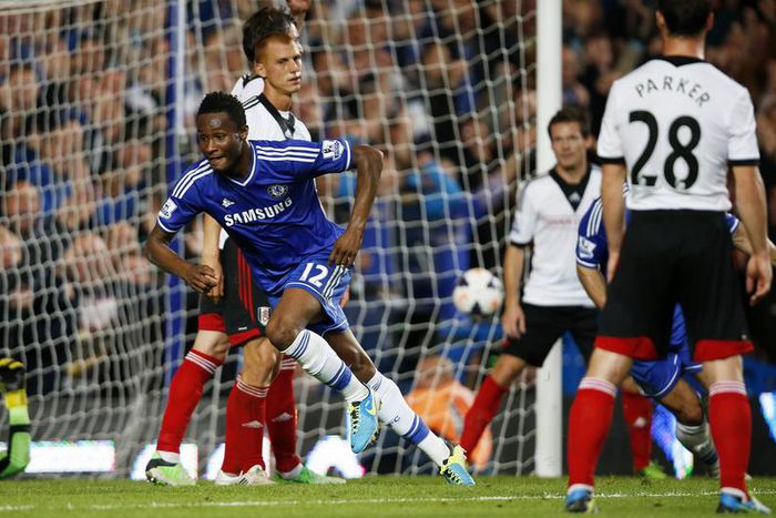 John Obi Mikel scored his only Premier League against Fulham in 2013