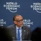 President Kagame at the 2022 WEF in Davos, Switzerland