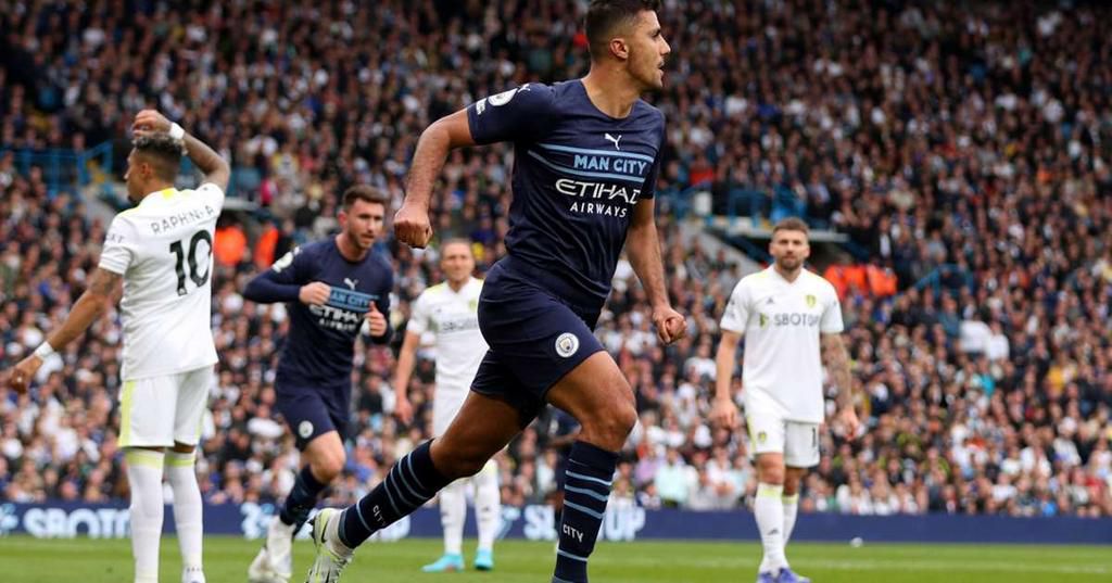 Rodri opened the scoring for Manchester City