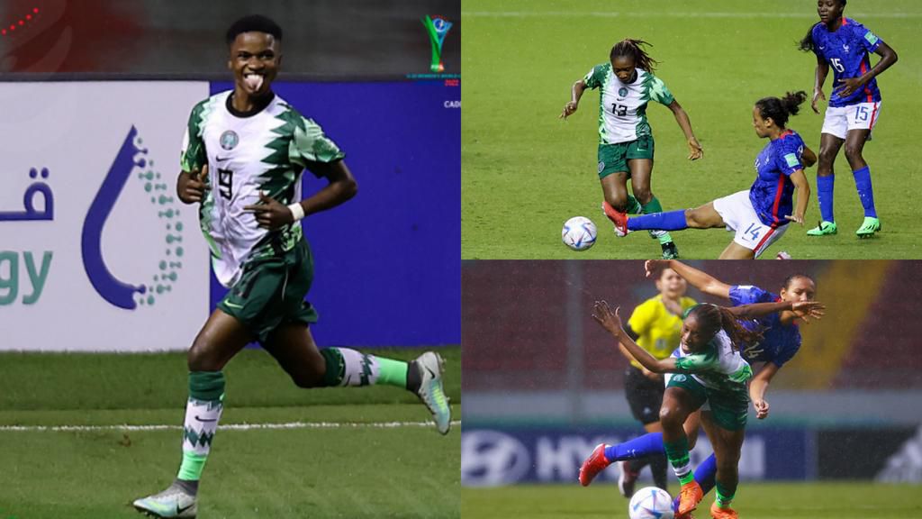 Nigeria's Falconets defeat France 1-0 in heavy rain