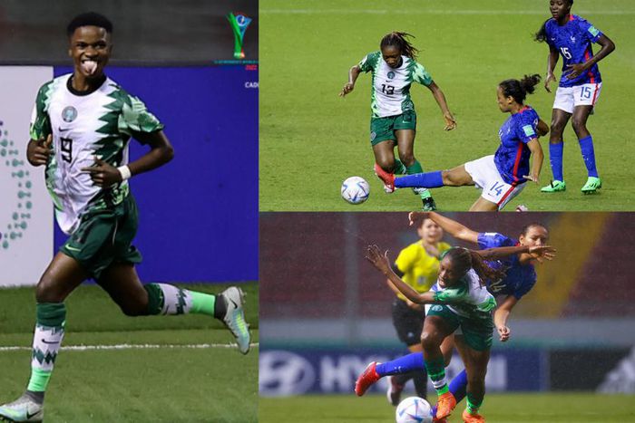 Nigeria's Falconets defeat France 1-0 in heavy rain