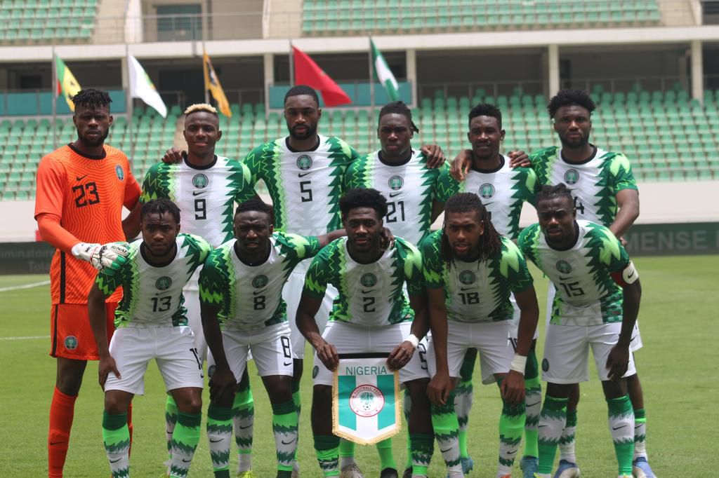 Super Eagles of Nigeria recorded a 10-0 victory against São Tomé and Príncipe (Andrew Randa)