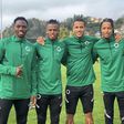 Kenneth Omeruo, Samuel Kalu, William Troost-Ekong, Tyronne Ebuehi and Semi Ajay (Twitter)