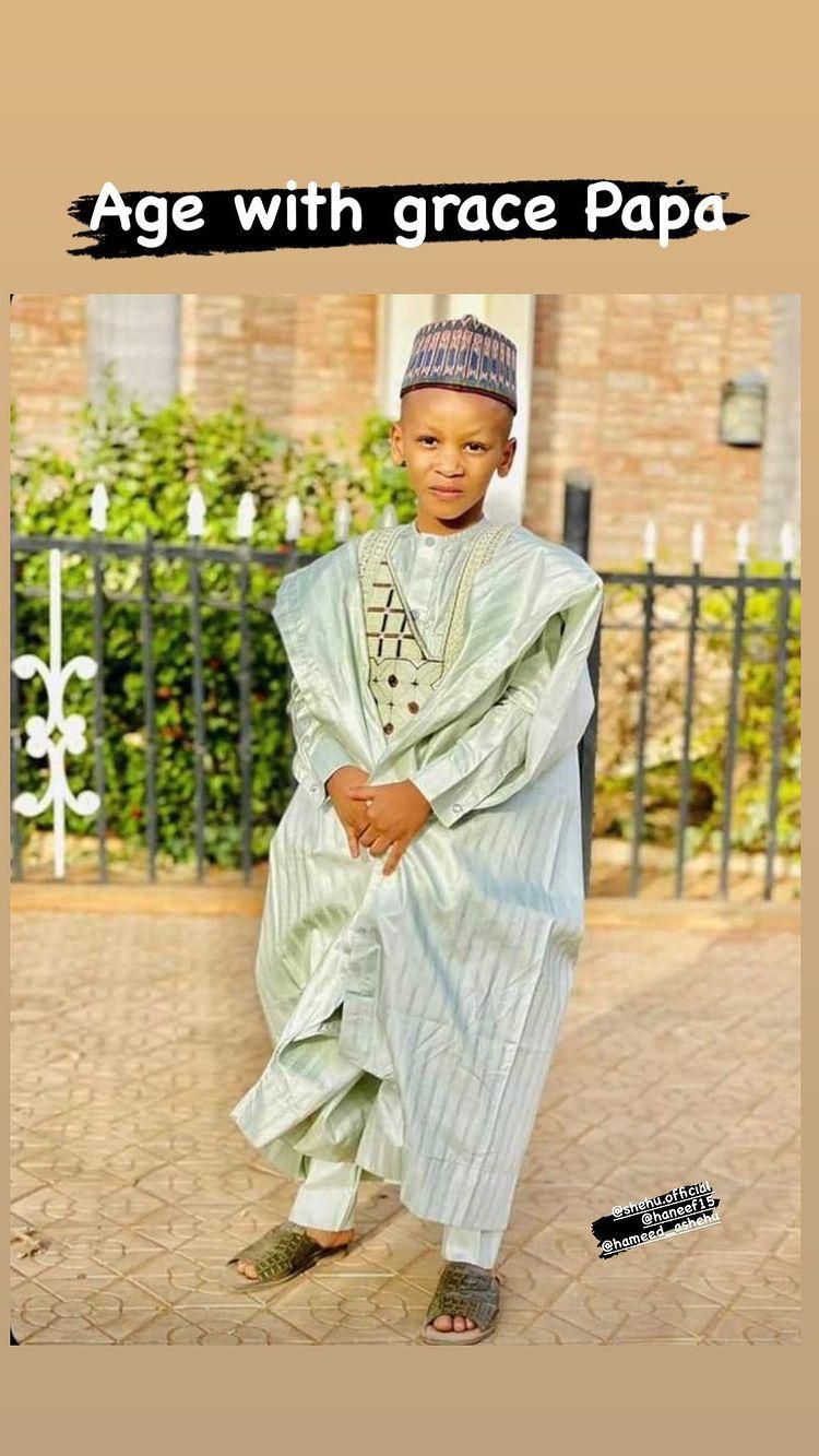 Shehu Abdullahi celebrates son on birthday