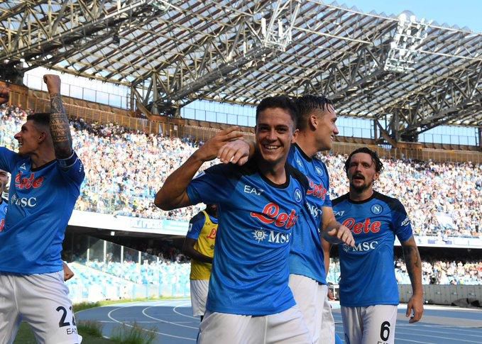 Lozano and Raspadori were also on target for Napoli.