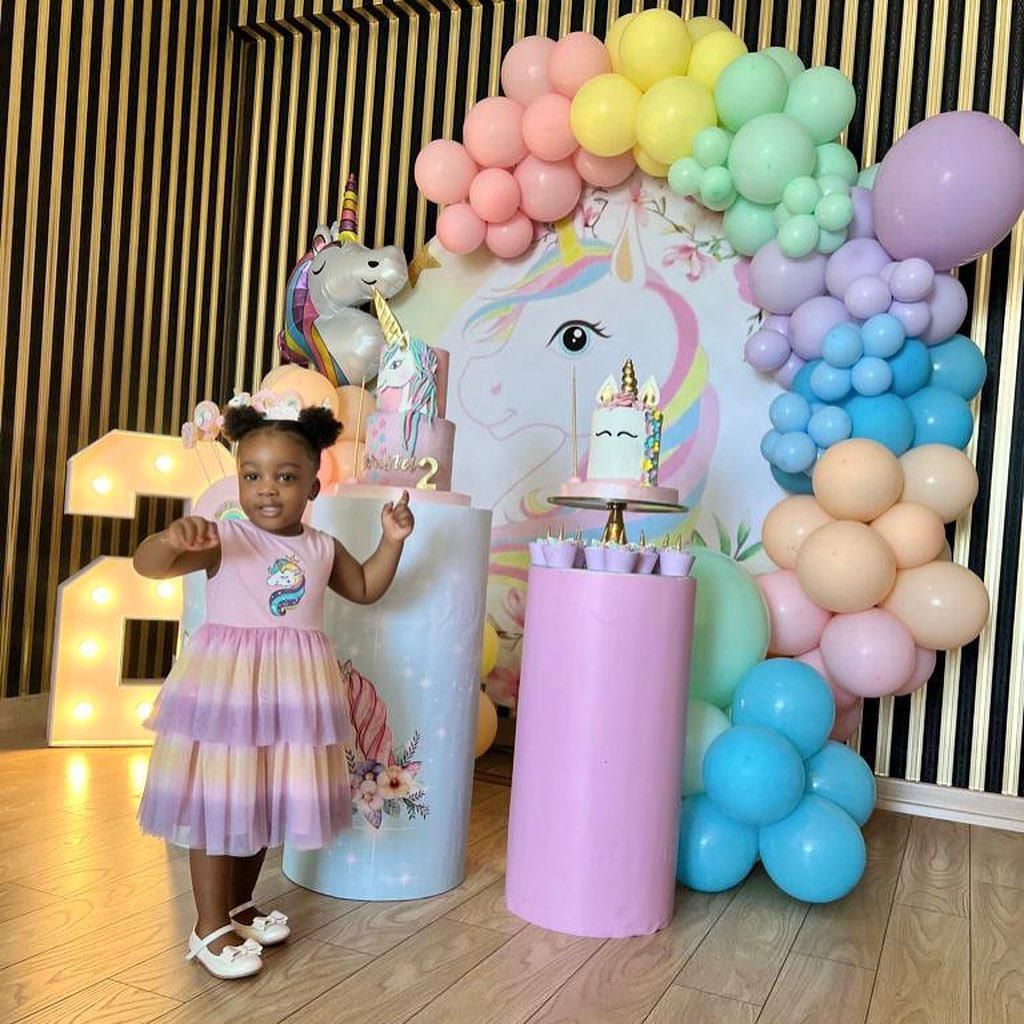 Chidozie Awaziem celebrates as daughter turns 2