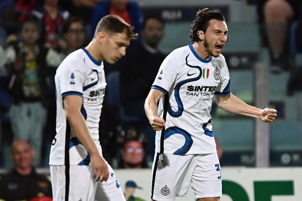 Matteo Darmian opened the scoring for Inter against Cagliari