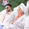Singer, Oritsefemi and wife, Nabila Fash.