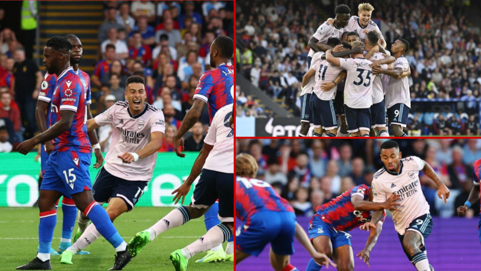 Arsenal defeated Crystal Palace in the first game of the 2022/23 Premier League season