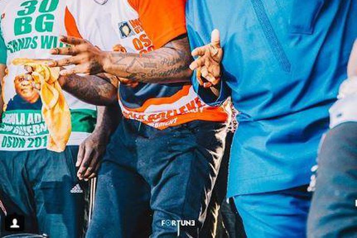 Davido celebrates uncle's victory at the election tribunal [Instagram/DavidoOfficial]