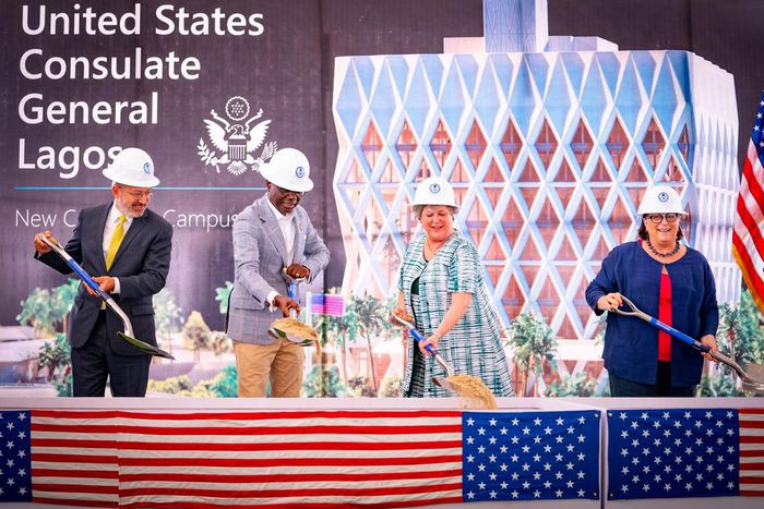 U.S. to build its world's largest consulate in Lagos. [Twitter:@jidesanwoolu]