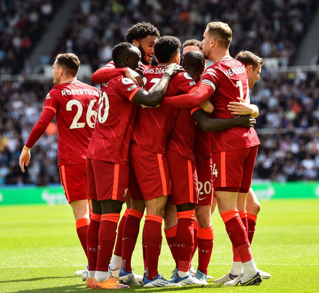 Liverpool are now two points clear off title contender Manchester City with four games left to play