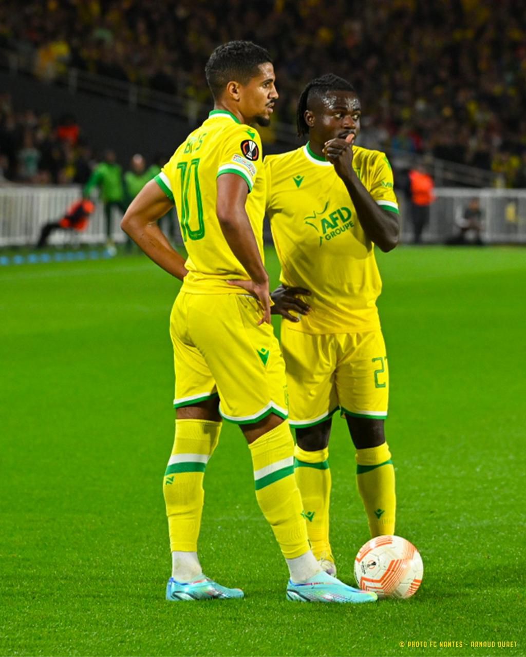 Moses Simon didn't manage a single shot against Freiburg.