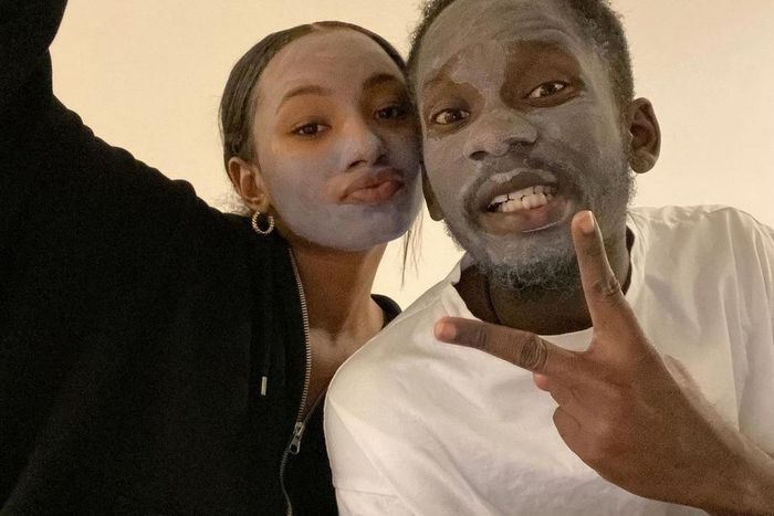 Temi Otedola and her bae Mr Eazi [Instagram/TemiOtedola]