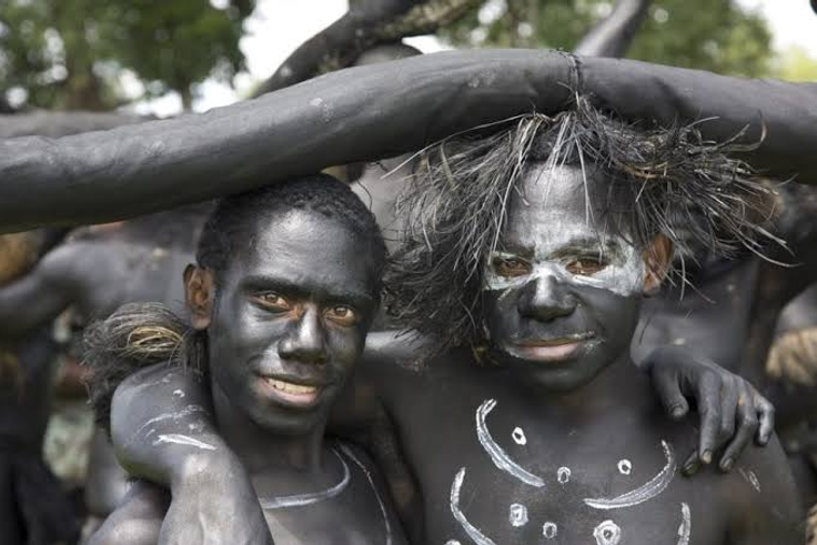 Mardudjara tribe where boys eat  foreskin of their penis after circumcision