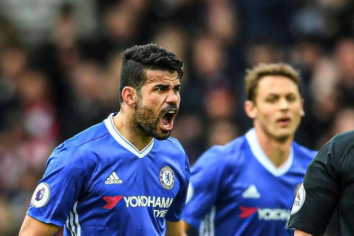 Diego Costa (left) and Nemanja Matic.