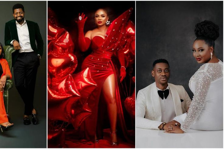 How some of your favourite celebrities turned up for Valentine's Day [Instagram/Basketmouth] [Instagram/IyaboOjoFespris] [Instagram/AdedimejiLateef]