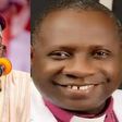Presidentia candidate of the ruling APC, Bola Tinubu and the new President of the Christian Association of Nigeria, CAN,  Daniel Okoh. (TheNation)