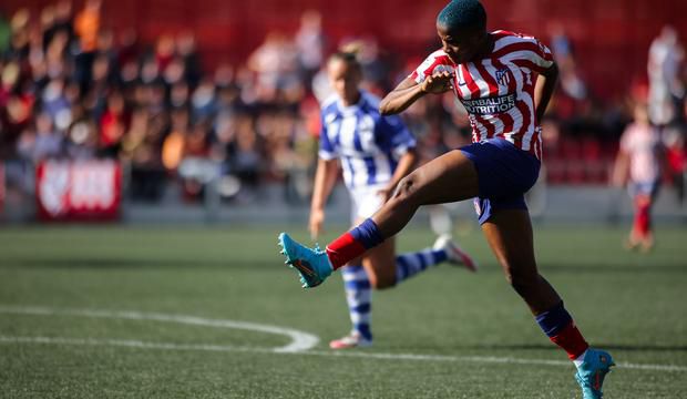 Rasheedat Ajibade scores 4 goals as Atletico Madrid thrash Huelva 5-0