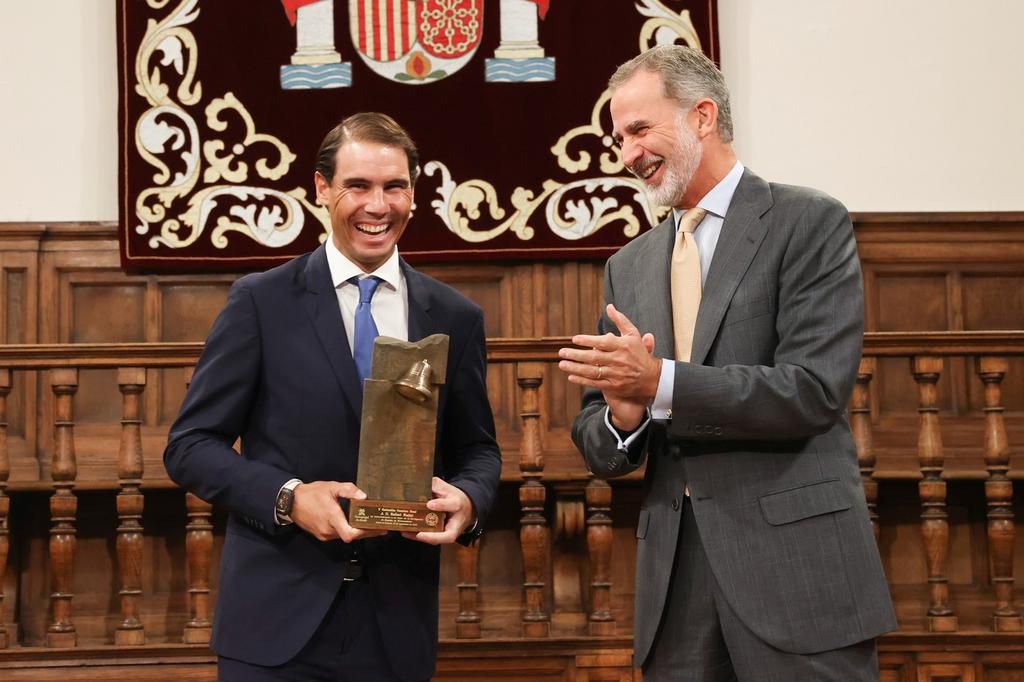 Nadal and King Felipe VI