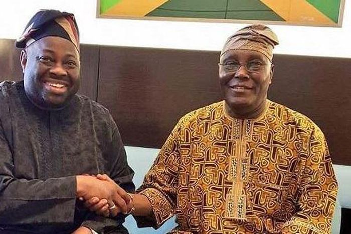 Dele Momodu and Atiku Abubakar (PM Parrot)