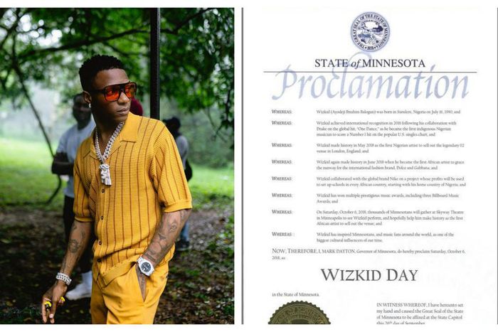 Minnesota Annual Wizkid Day